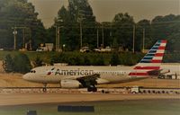 N812AW @ KCLT - Getting into position for departure - by Floyd Taber