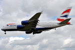 G-XLEB @ EGLL - On short final - by Robert Kearney
