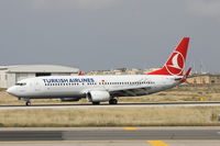 TC-JVT @ LMML - B737-800 TC-JVT Turkish Airlines - by Raymond Zammit