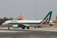EI-EIC @ LMML - A320 EI-EIC Alitalia - by Raymond Zammit