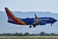 N7839A @ KBOI - Landing RWY 10R. - by Gerald Howard
