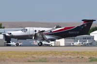 N863CB @ KBOI - Landing roll out on RWY 10R. - by Gerald Howard