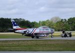 N86FR @ KTIX - North American F-86F Sabre at the VAC Warbird Museum, Titusville FL - by Ingo Warnecke