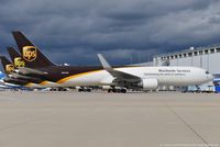 N347UP @ EDDK - Boeing 767-34AF(ER) - 5X UPS United Parcel Service - 37871 - N347UP - 02.10.2016 - CGN - by Ralf Winter
