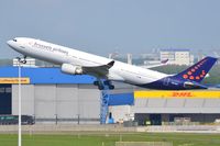 OO-SFO @ EBBR - Departure of Brussels Airlines A333 - by FerryPNL