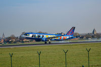 OO-SND - SN Smurfs at EBBR - by Mael M.
