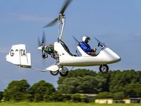 G-CJTA @ EGBR - Interesting visitor - by dave marshall