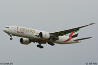 A6-EFS @ EBBR - Landing at brussels.