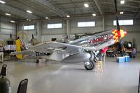 N5420V @ I74 - In the hanger at the Champaign Aviation Museum