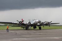 N3193G @ I74 - Engine start - by Glenn E. Chatfield
