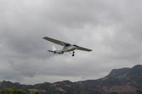 N704UT @ SZP - 1976 Cessna 150M, Continental O-200 100 Hp, initial takeoff climb Rwy 22 - by Doug Robertson