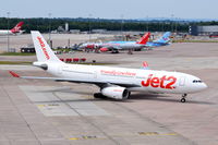 G-VYGL @ EGCC - Just landed at Manchester. - by Graham Reeve