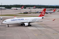 TC-JND @ EGCC - Just landed at Manchester. - by Graham Reeve