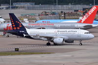 OO-SSB @ EGCC - Just landed at Manchester. - by Graham Reeve