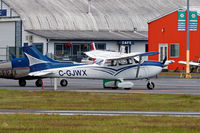 C-GJWX @ CYNJ - Tied down - by Guy Pambrun