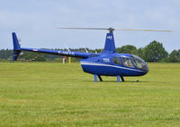 G-HKCC @ EGTB - Robinson R66 Turbine at Wycombe Air Park. Ex N664VA - by moxy