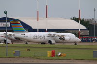 SE-DSZ @ EGSH - seen parked on ramp following roll out in full livery - by AirbusA320