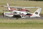 G-CJJS @ EGBO - Participating in 2018 Project Propellor at Wolverhampton Halfpenny Green Airport - by Terry Fletcher