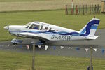 G-AYAW @ EGBO - Participating in 2018 Project Propellor at Wolverhampton Halfpenny Green Airport - by Terry Fletcher