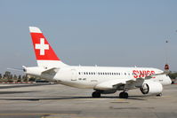 HB-JBC @ LMML - Bombardier CSeries CS100 HB-JBC Swiss - by Raymond Zammit