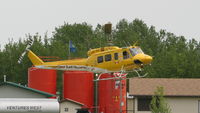 C-GEZO @ CYLB - Converted to single engine by Eagle Helicopters - by Ian Maw