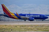 N734SA @ KBOI - Take off run on RWY 10L. - by Gerald Howard