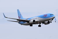 G-FDZD @ EGCC - Landing at Manchester. - by Graham Reeve