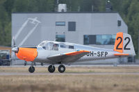 OH-SFP @ EFJY - Landing after displaying (with three others) at the 100th Anniversary of the Finnish Air Force airshow - by alanh