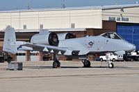 78-0611 @ KBOI - Back from the shops and lost all it's markings. Plane Jane A-10C.  190th Fighter Sq., 124th Fighter Wing, Idaho ANG. - by Gerald Howard