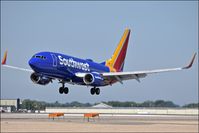 N776WN @ KBOI - Landing RWY 10L. - by Gerald Howard