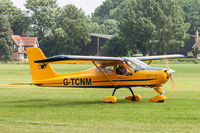 G-TCNM @ EGTH - Tecnam P92-EA Echo G-TCNM Old Warden 3/6/18 - by Grahame Wills