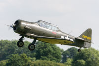 G-KAMY @ EGTH - North American AT-6D Texan 285068 (G-KAMY) Kennet Aviation Old Warden 3/6/18 - by Grahame Wills