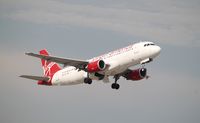 N837VA @ KSEA - Airbus A320 - by Mark Pasqualino