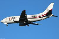 9H-YES @ LFBD - Guns N' Roses Boeing 737 landing at Bordeaux.
Special 'GNAIR' Livery.