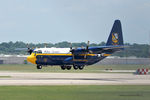 164763 @ NFW - Fat Albert departing NAS Fort Worth with a new paint job! - by Zane Adams