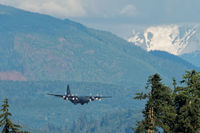 UNKNOWN @ CYXX - Lockheed KCC-130H Hercules Landing @ CYXX - by Guy Pambrun