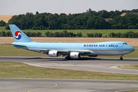 HL7609 @ VIE - Korean Air Cargo Boeing 747-8 - by Thomas Ramgraber