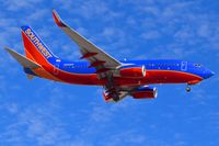 N942WN @ KBOI - Landing RWY 10L. - by Gerald Howard