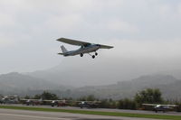 N704JH @ SZP - 1976 Cessna 150M, Continental O-200 100 Hp, takeoff climb Rwy 22 - by Doug Robertson