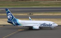 N614AS @ KPDX - Boeing 737-700 - by Mark Pasqualino
