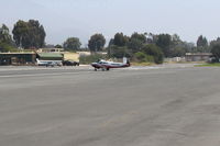 N4786H @ SZP - 1979 Mooney M20J 201, Lycoming IO-360 A&C 200 Hp, crossing Rwy 22 to runup area. - by Doug Robertson