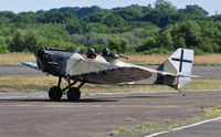 G-BNPV @ EGFH - Visiting Junkers CL-1 replica aircraft marked 1801/18 displayed by the Bremont Great War Team. - by Roger Winser