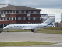 N802CB @ EGGW - Being pushed away from the Gulfstream Apron. - by James Lloyds