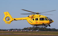 G-RESU @ EGSH - Returning from another call the Norfolk Air Ambulance ,in the distance the 5 former Saudi 170s grace the north side - by AirbusA320
