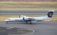 N430QX @ KPDX - DHC-8-402 - by Mark Pasqualino