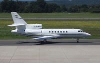 D-BJMS @ LOWG - European Air Transport Dassault Falcon 50EX - by Andi F