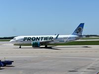 N323FR @ KMCI - Seen at Kansas City International Airport - by Daniel Metcalf