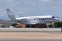 N282CM @ KBOI - Landing RWY 28R. - by Gerald Howard