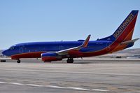 N7736A @ KBOI - Taxiing on Alpha. - by Gerald Howard