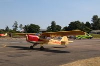 G-AHAO @ EGSX - taking part in the North Weald 2018 fly in - by AirbusA320